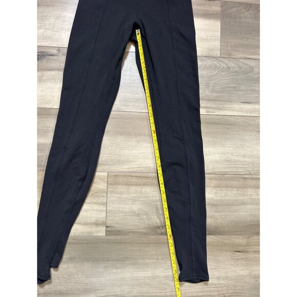 Alo Airbrush High-Waist Stirrup Leggings Black S/M - Picture 6 of 12